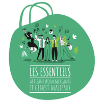 Logo association commerçants Les Essentiels à Saint Genest Malifaux
